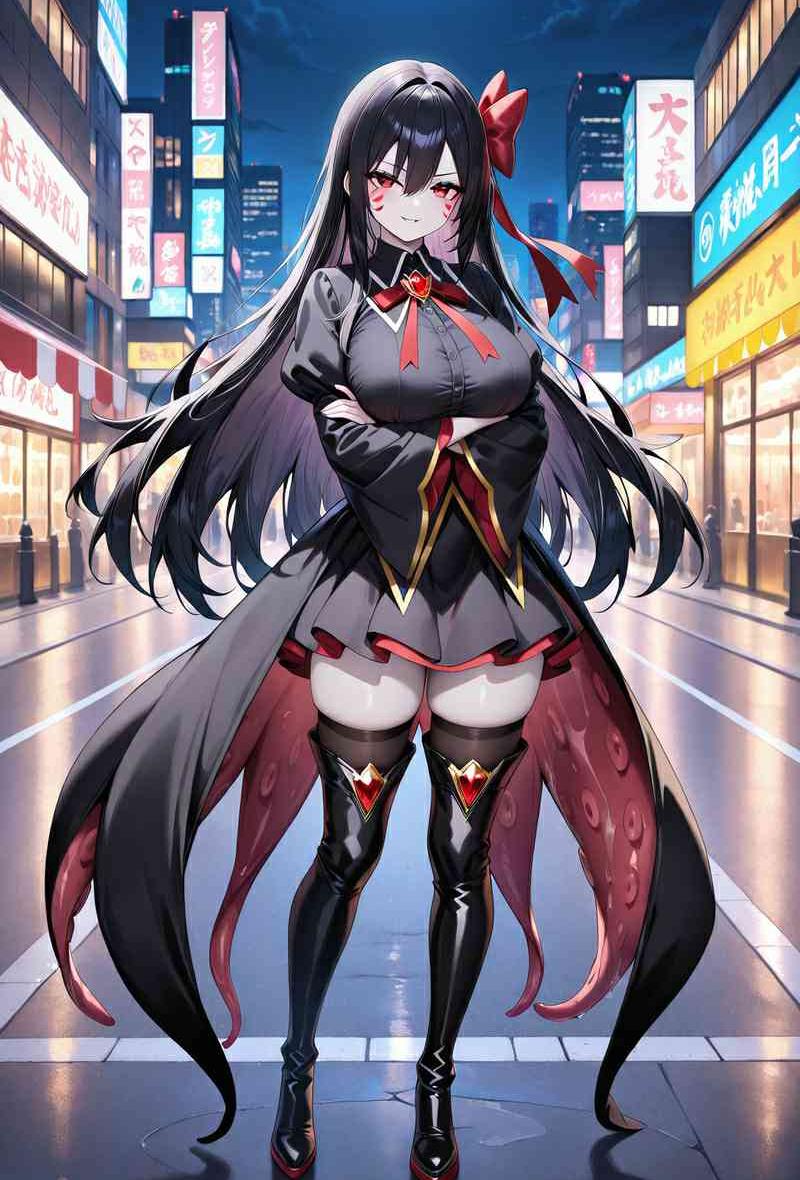[都市] 变成魅魔的姐姐要将魔法少女妹妹也转化成魅魔 剧情,百合,触手,调教,凌辱,丝袜,制服,痴女