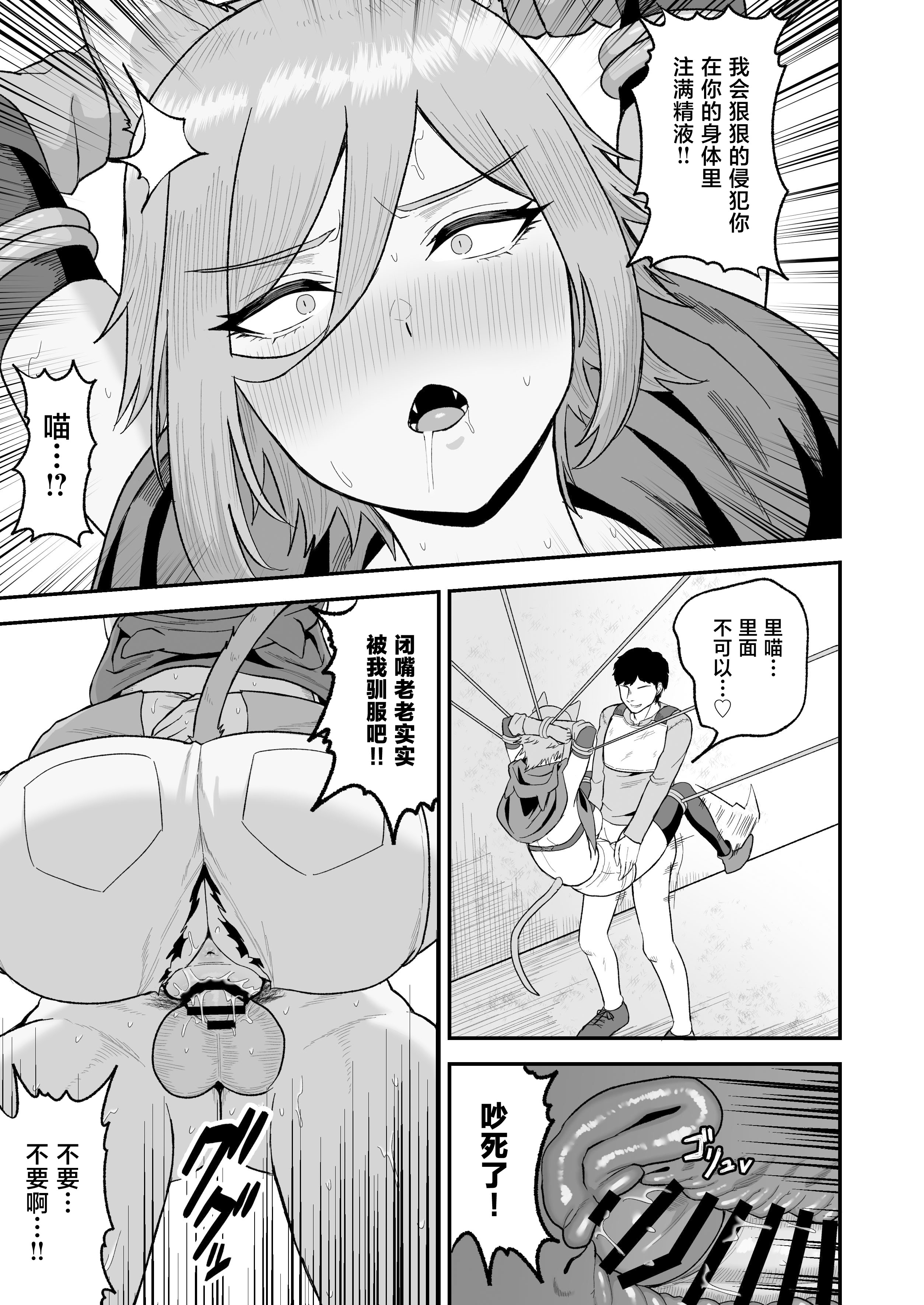 [日本漫画] [俺のささくれ (がもがも)] セ○クステイム2 -猫獣人- [中国翻訳] [DL版] 单本,巨乳大奶,3P,兽耳,后宫,内射中出,猫女#[31P]-16