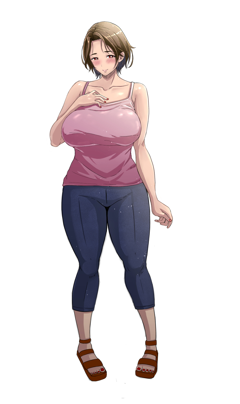 [日本漫画] [エロの定食屋] 母さんが抜いてあげようか？ 单本,熟女人妻,巨乳大奶,露出,大阴茎#[35P]-2