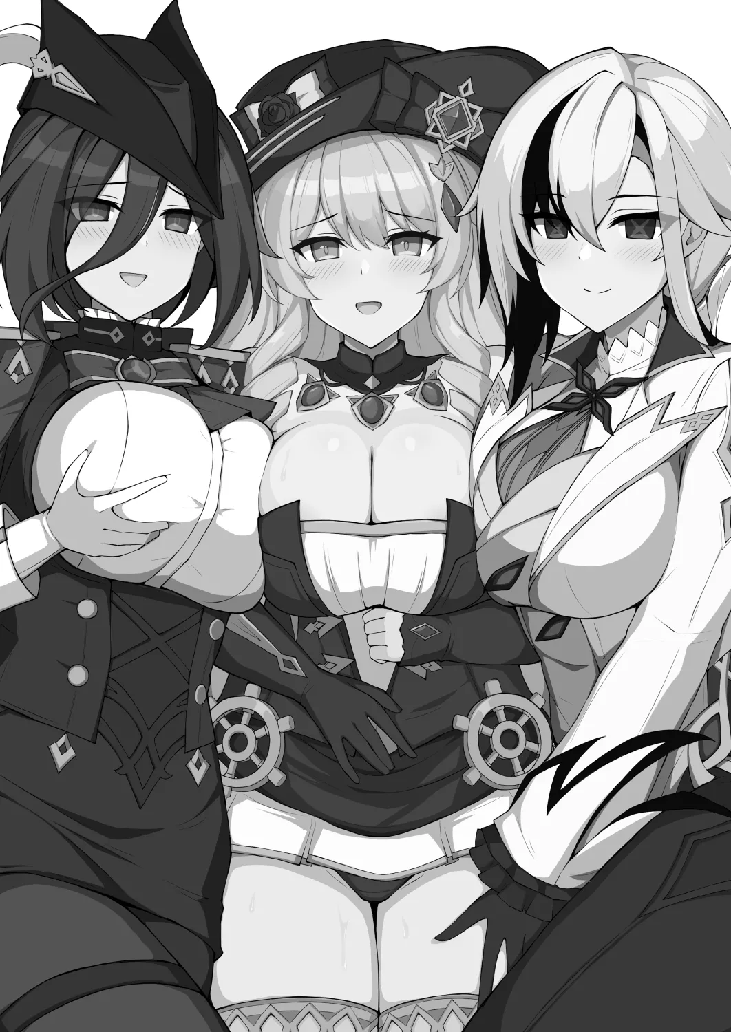 [日本漫画] [巨人港 (とよ)] OPPAI IMPACT F (原神)  单本,高潮潮吹,调教,巨乳大奶#[19P]-2