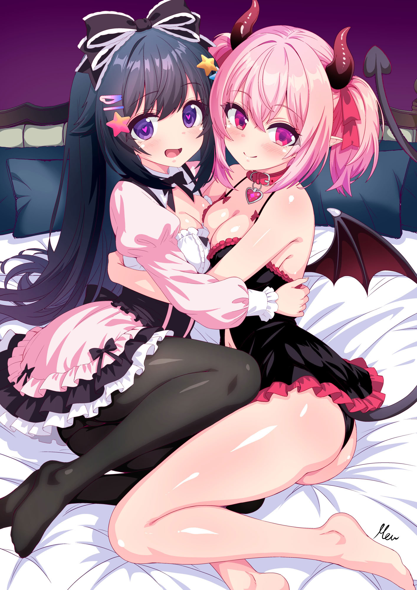 [日本漫画] [めうちゃんねる (赤月めう)] 魔法少女はおちんちんでサキュバスをおしおきする!! 单本,高潮潮吹,萝莉,马尾辫,丝袜#[38P]-36