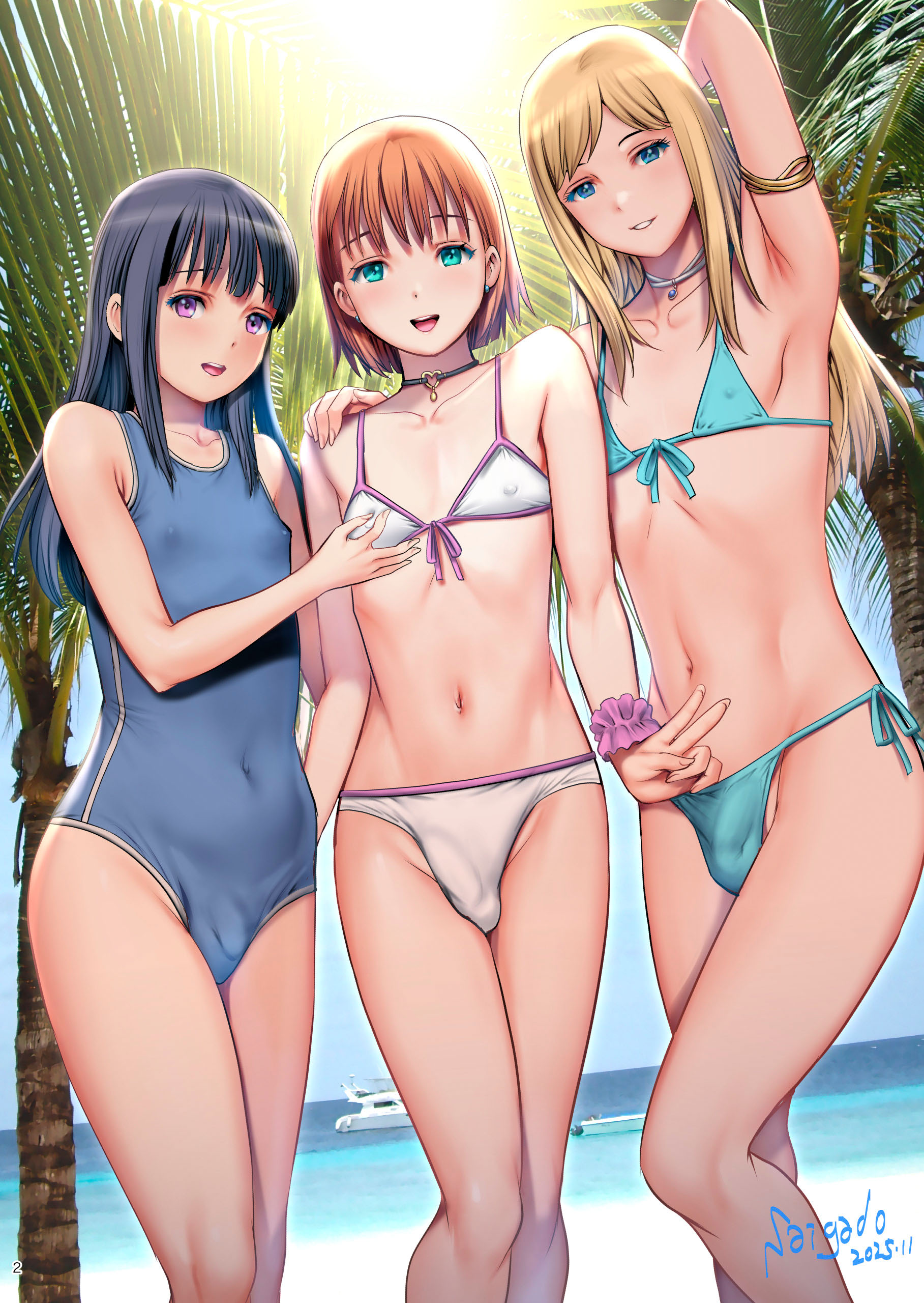 [彩画堂] Hi!girlies! ぼくのおとこのコにっき 1