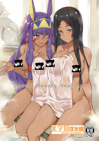 [日本漫画] [Salt choc (Naha 78)] Desert Beauty Healing (Fate/Grand Order) [Chinese]  单本,兽耳,群P,暗黑皮肤