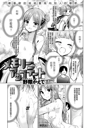 [日本漫画] [Nogiwa Kaede] Memory Update (COMIC Anthurium 2017-01) [Chinese]  单本,萝莉,不伦,单女,单男
