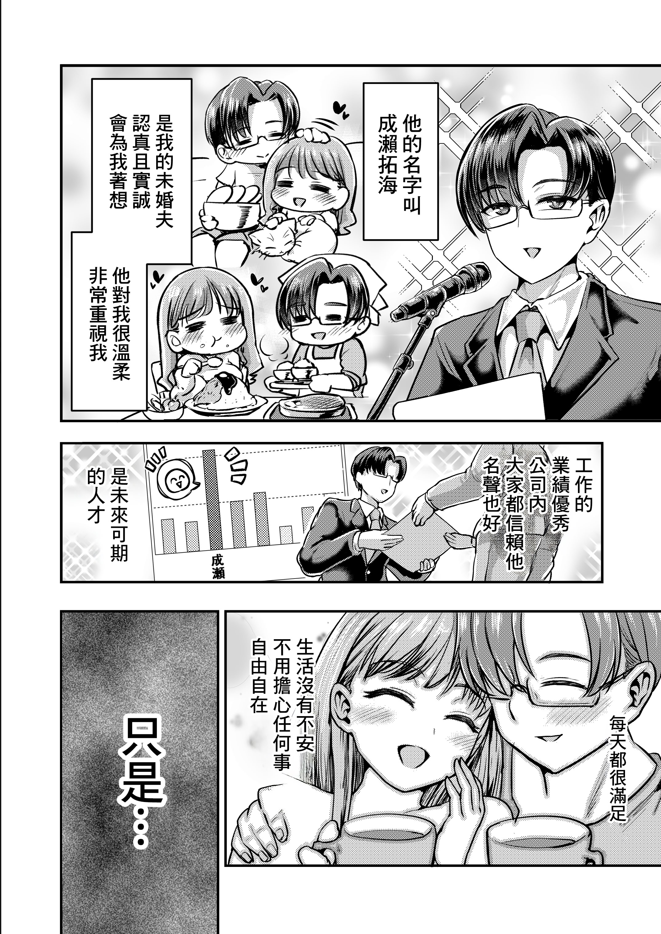 [日本漫画] [いなり餅。 (おもち。)] 私の彼氏は「やさしい」だけ｜我的男朋友只有『亞撒西』了 单本,巨乳大奶,露出,大阴茎#[16P]-2