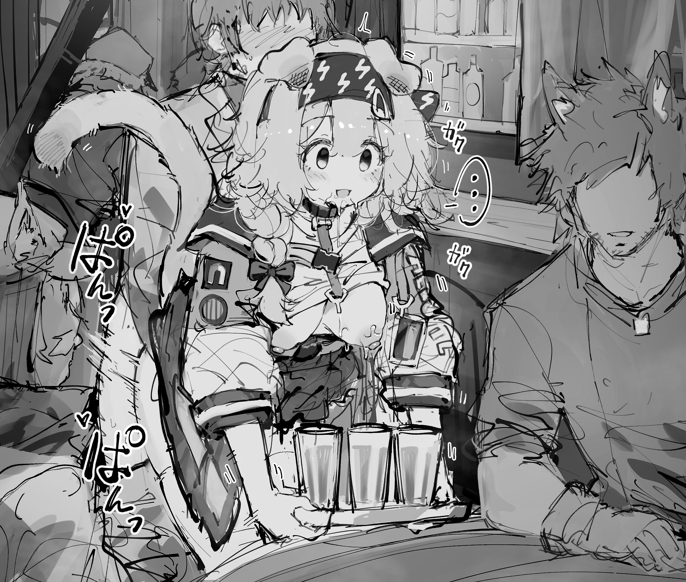 [日本漫画] paofan·修改常识后的罗德岛便器乐园 单本,巨乳大奶,露出,大阴茎#[24P]-23