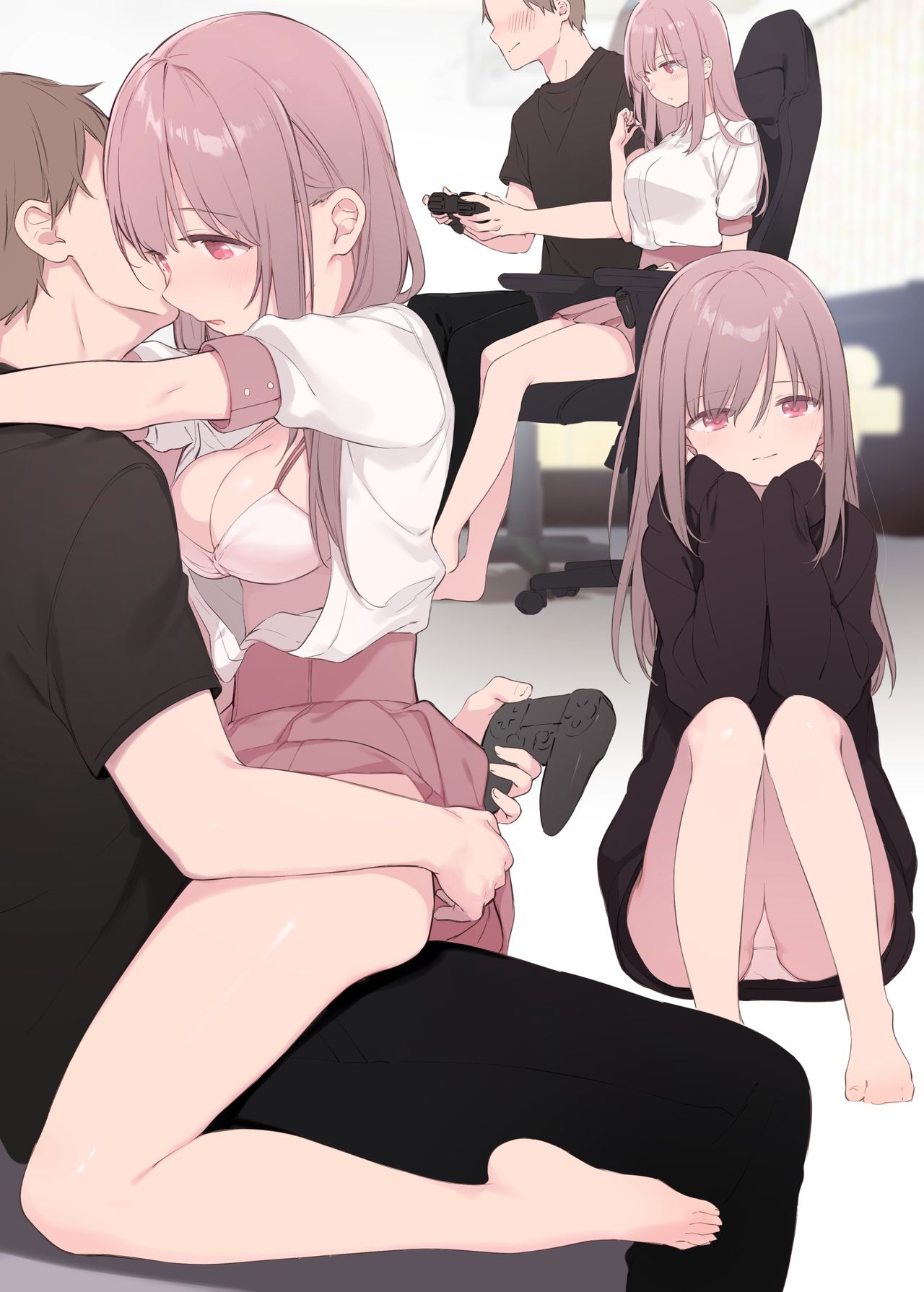 [日本漫画] 漫画#ゲームと彼女 单本,女学生,口交#[16P]-15