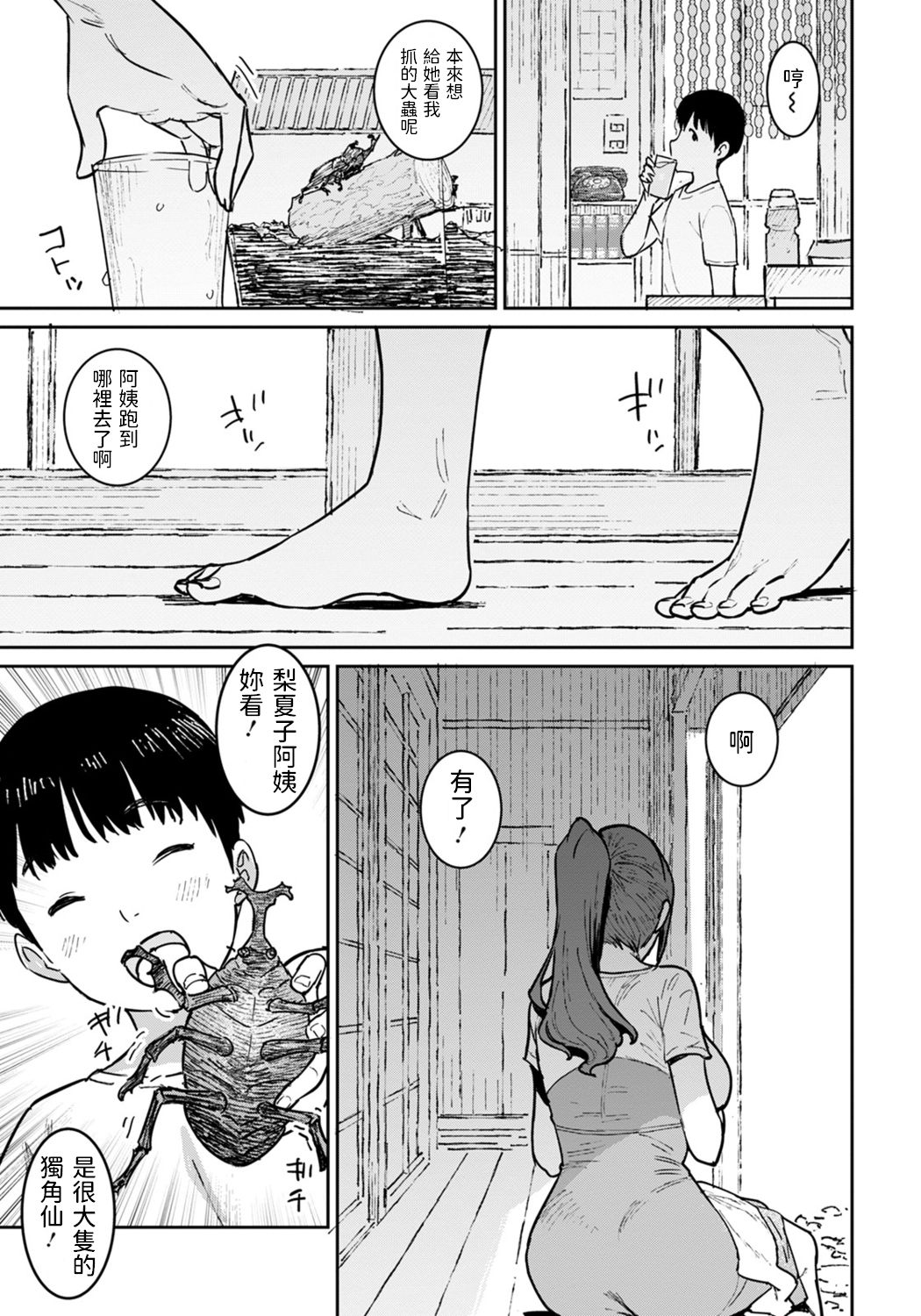 [日本漫画] [Baksheesh AT] Oba no Natsuyasumi [Chinese] [Digital] 单本,正太控,熟女人妻,巨乳大奶,单女#[20P]-5
