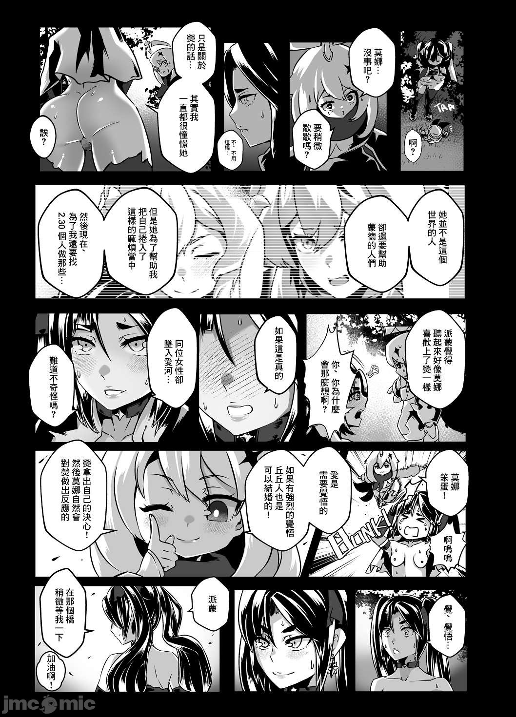 [日本漫画] [burnbright (STAR☆CHASER)] BRIGHTEST STAR (Genshin Impact) [Chinese] [Decensored] [Digital] 单本,肛门,马尾辫,群P#[79P]-40
