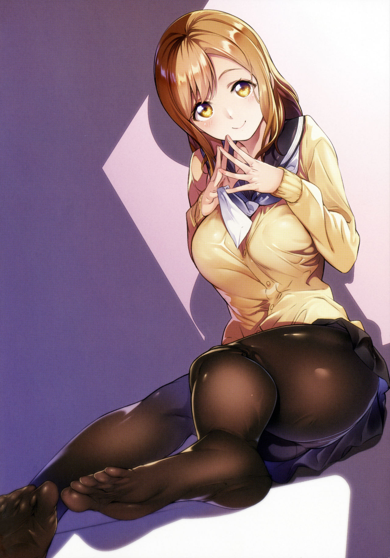 [日本漫画] (C92) [Kodoku intelligence (Nanao)] THE BOOK OF RIKO (Love Live! Sunshine!!)   单本,单女,女学生制服,单男#[18P]-14