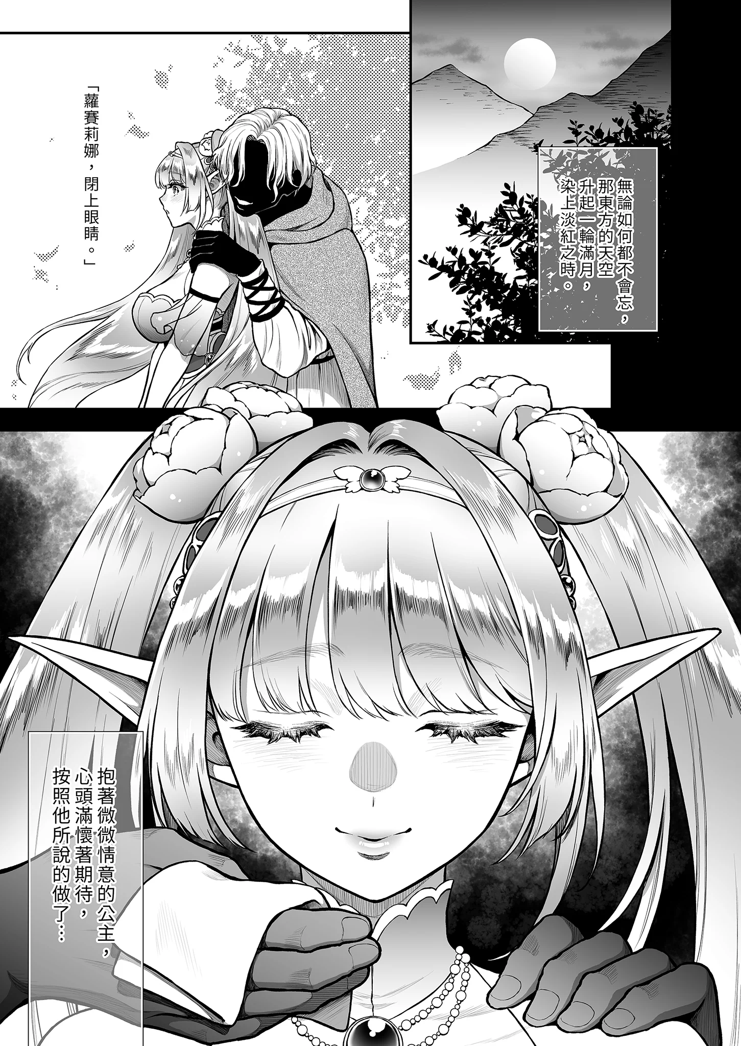[日本漫画] [H.B.A (うさぎなごむ)] 悠久の娼エルフ6〈夢幻〉過去編I｜悠久的娼女精靈《夢幻》過去篇I 单本,巨乳大奶,露出,大阴茎#[30P]-6