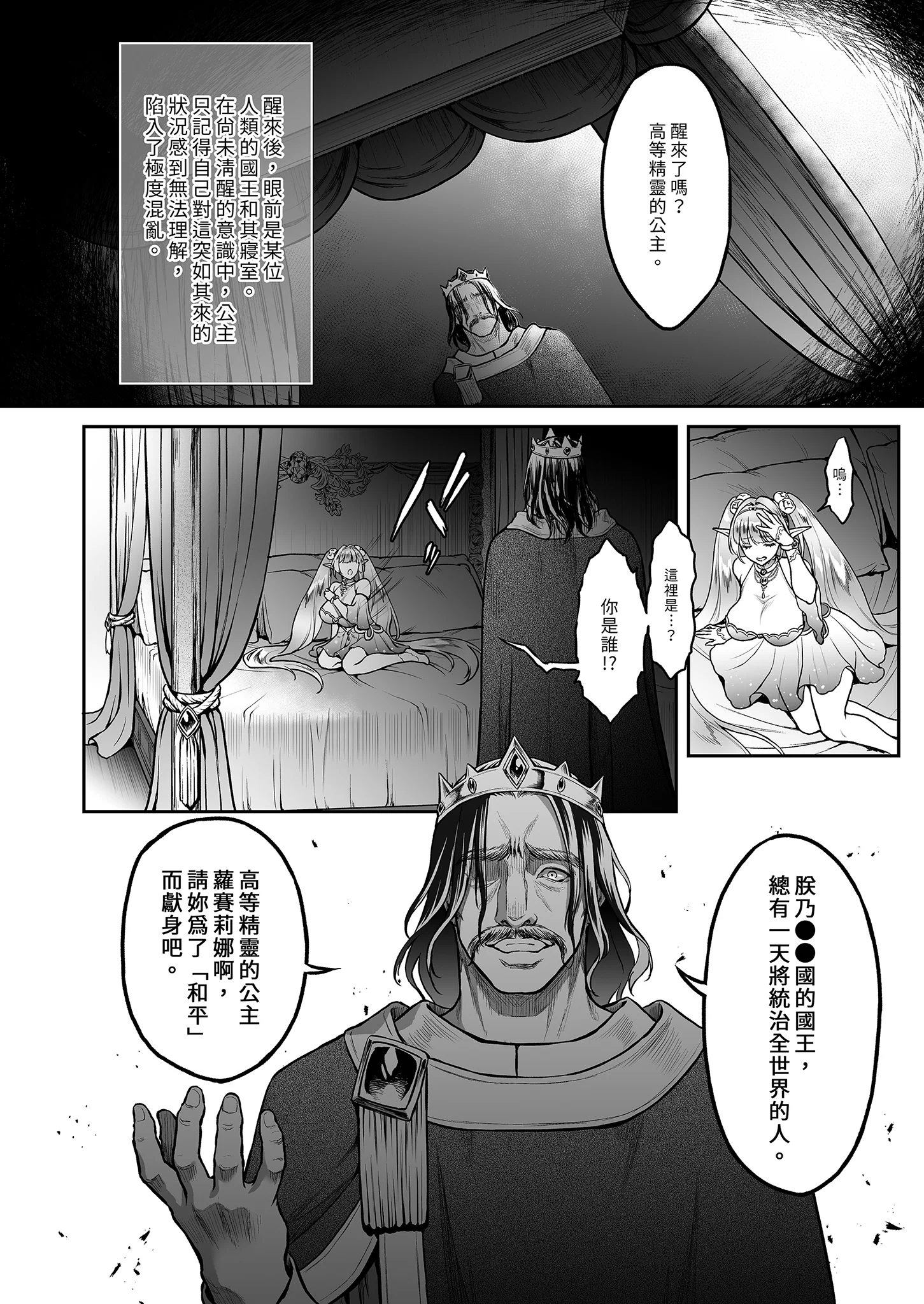 [日本漫画] [H.B.A (うさぎなごむ)] 悠久の娼エルフ6〈夢幻〉過去編I｜悠久的娼女精靈《夢幻》過去篇I 单本,巨乳大奶,露出,大阴茎#[30P]-7