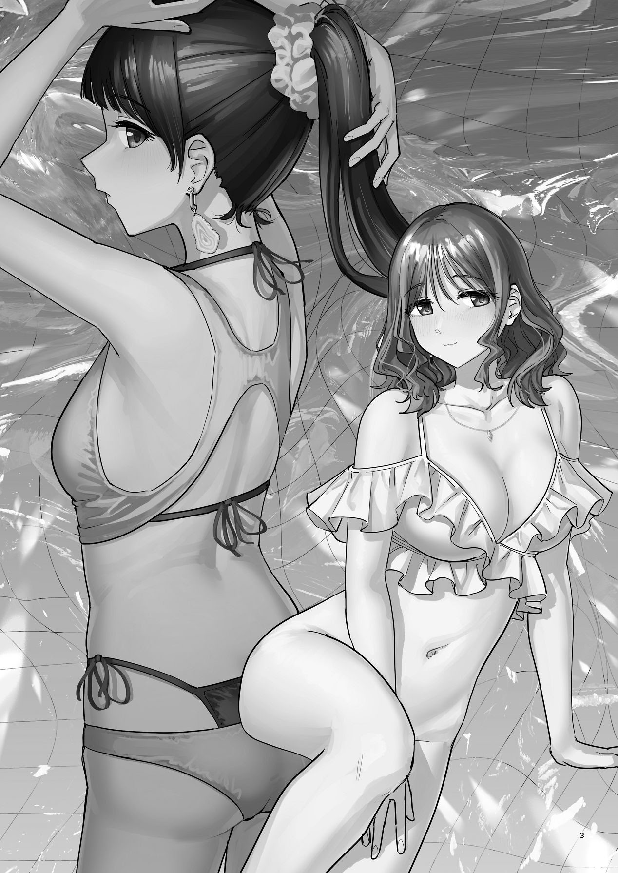 [日本漫画] [PENG-MODEL (PND)] 離岸流・中 [DL版][中译] 单本,熟女人妻,巨乳大奶,比基尼,泳装#[29P]-2