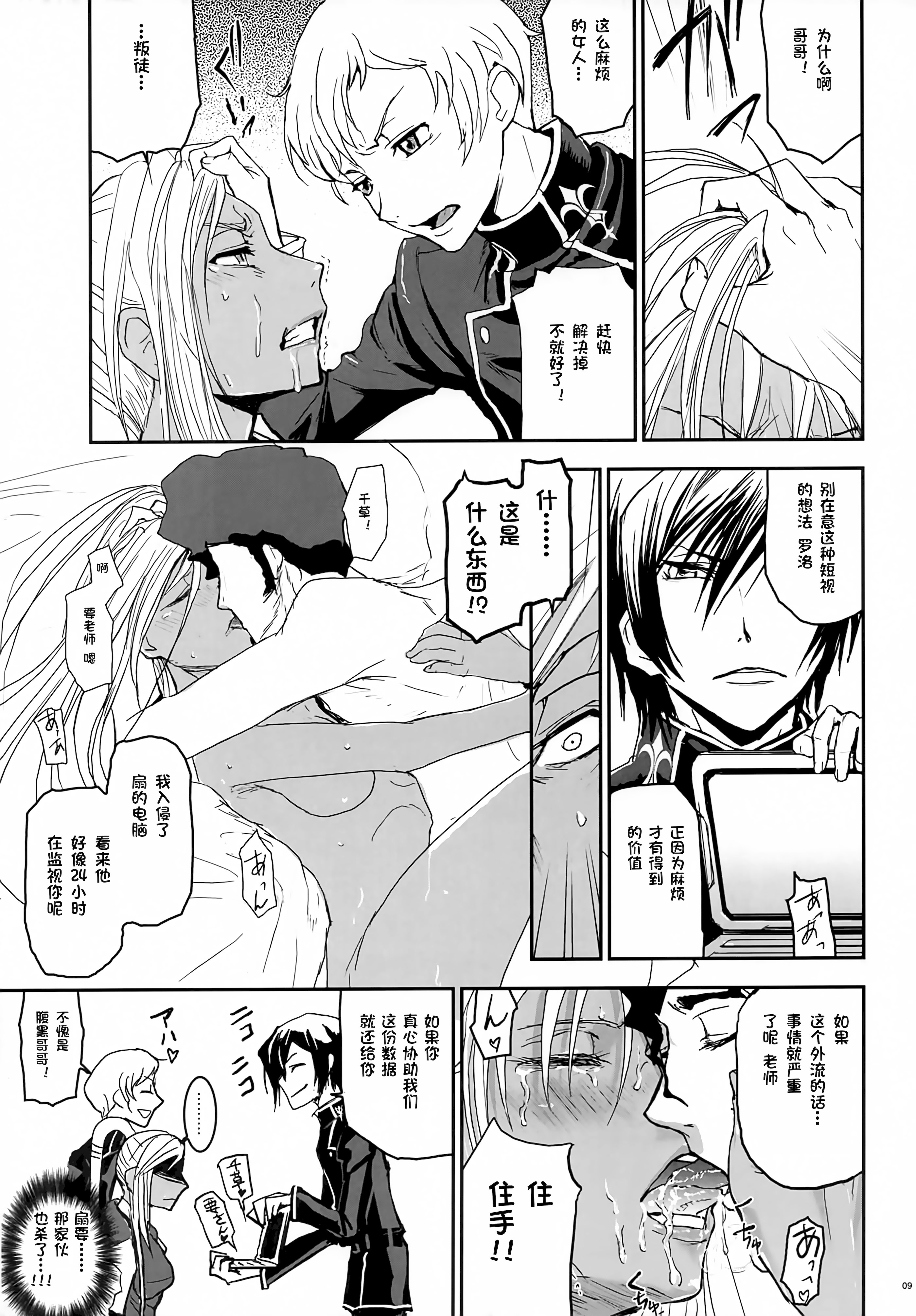 [日本漫画] (C74) [七式 (七瀬雅人)] 利用するだけ利用して、ボロ雑巾のように捨ててやる。 (コードギアス 反逆のルルーシュ) 单本,巨乳大奶,露出,大阴茎#[29P]-8