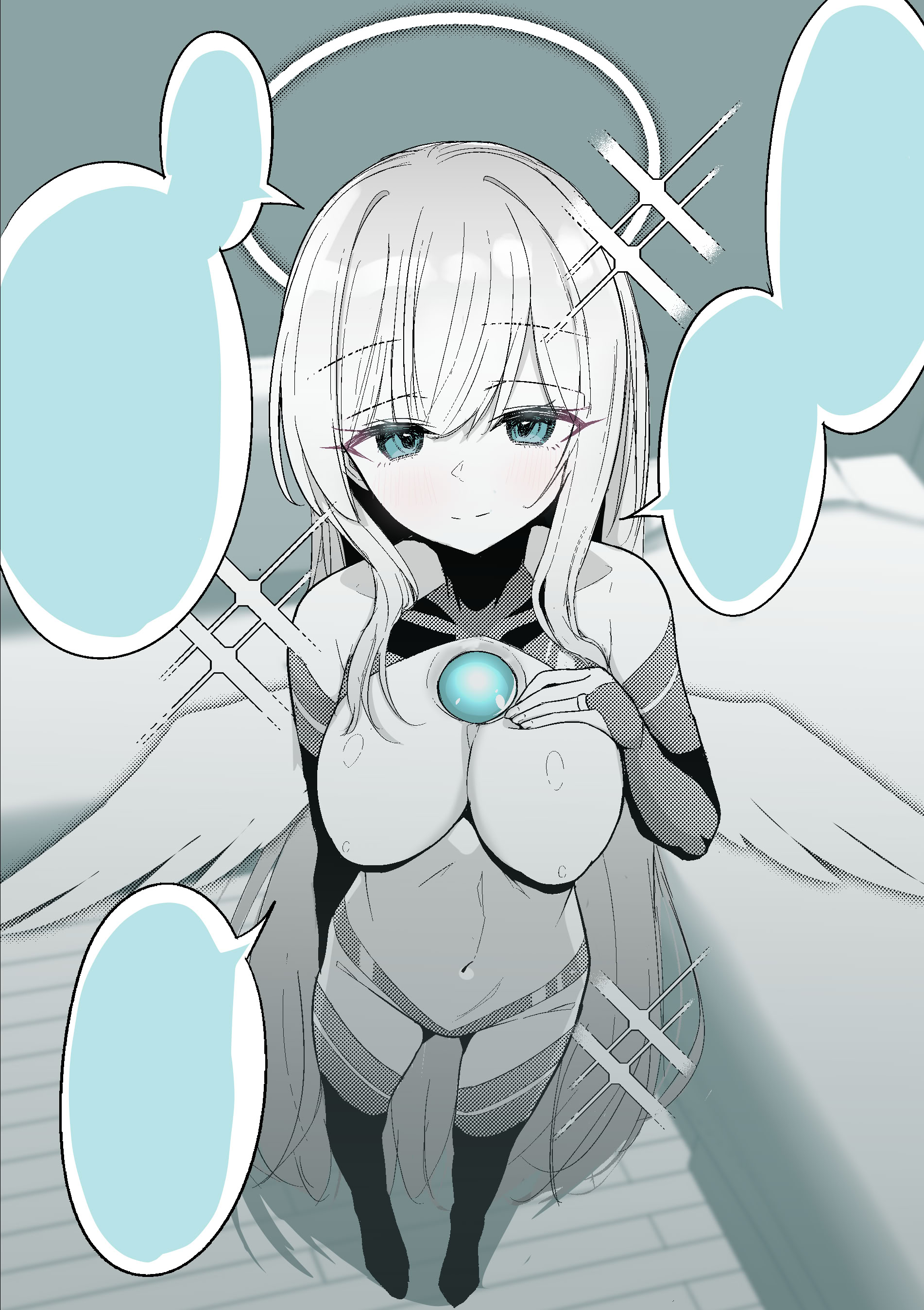 [日本漫画] [8ヲラ] 【前編】女神妻が愛の結晶であるコアを抜かれる話 单本,高潮潮吹,巨乳大奶,单女,单男#[29P]-24