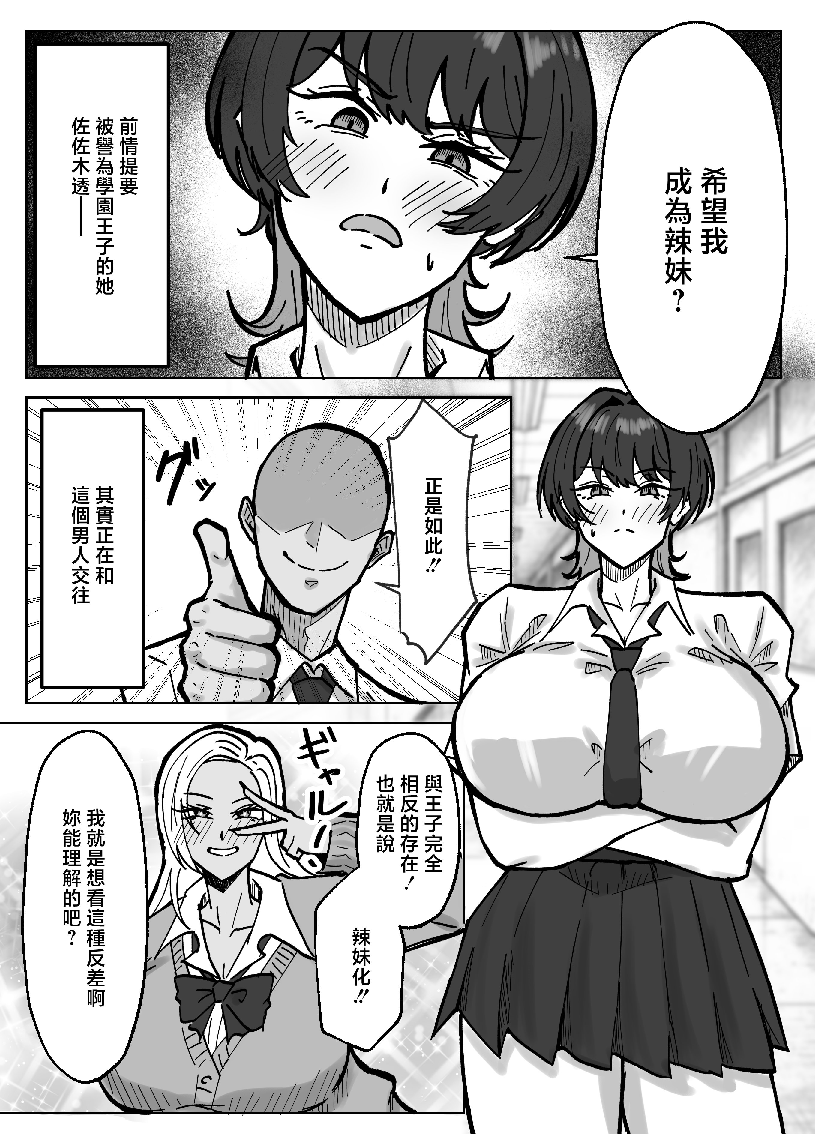 [日本漫画] [道具屋] 王子様、ギャルになる。[中国翻訳] 单本,黑丝丝袜,调教,巨乳大奶,女学生制服#[26P]-2
