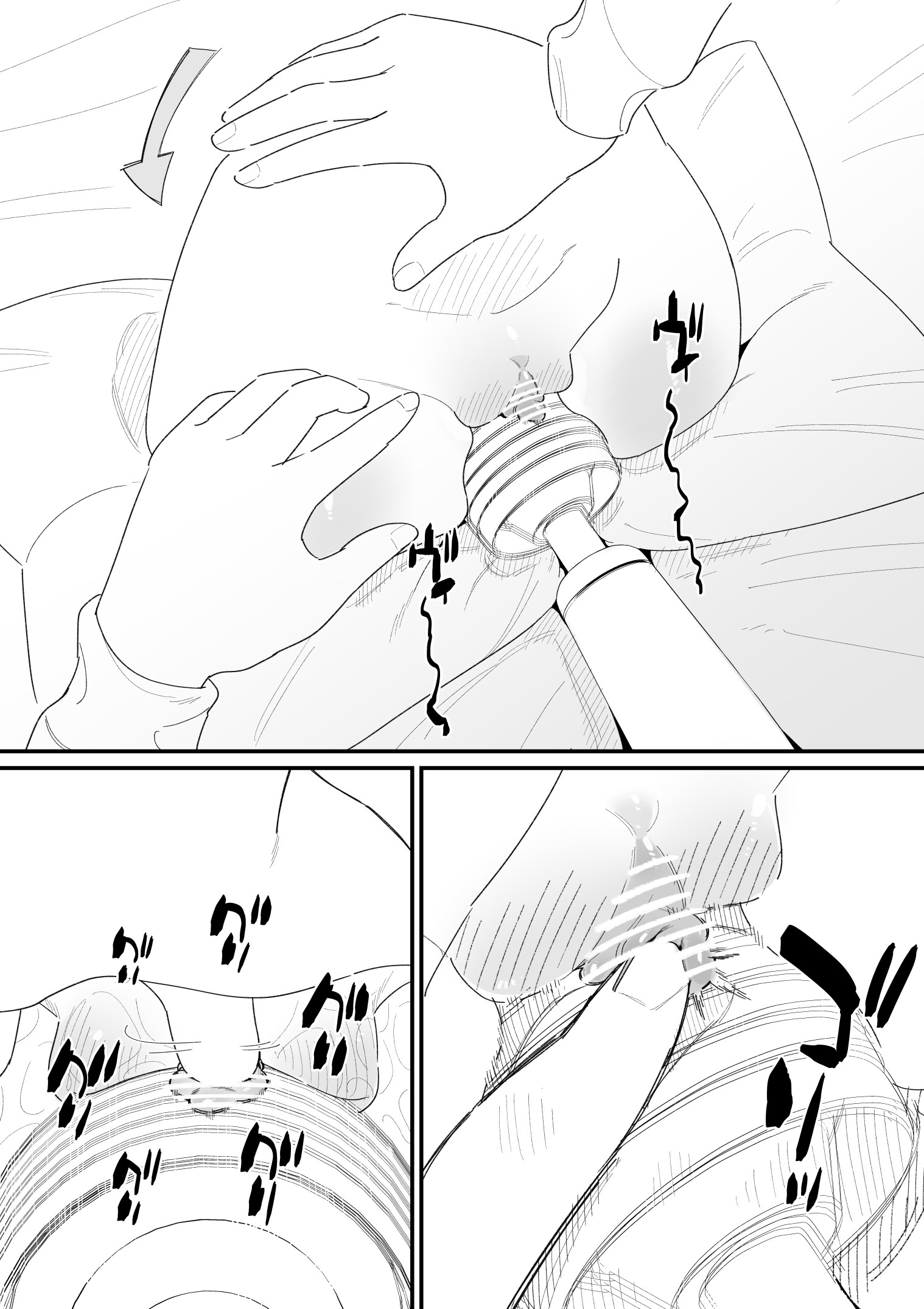 [日本漫画] [蜂蜂蜂] 感覚共有下半身人形でクリ虐め｜用共享感官的下半身玩偶欺負陰蒂  单本,性玩具#[24P]-16