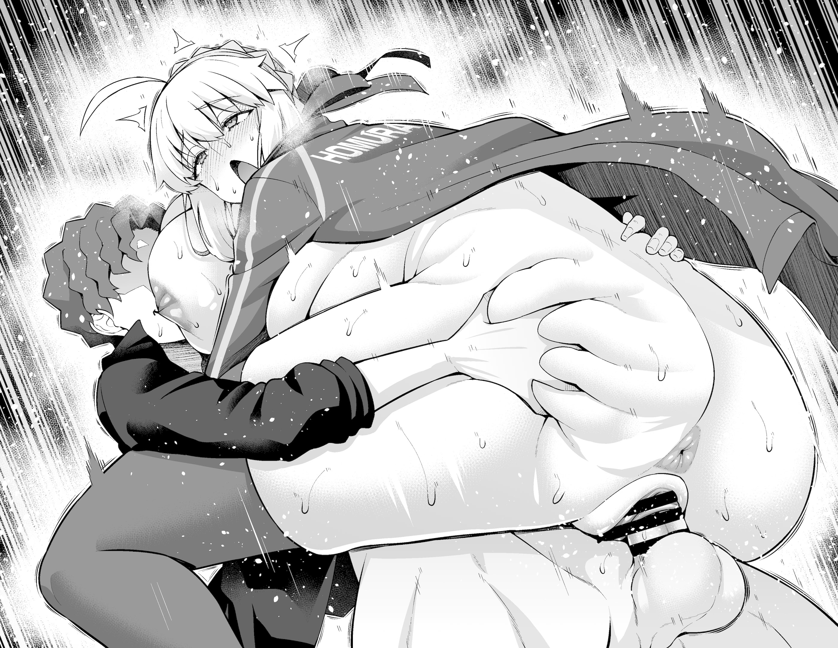 [日本漫画] [あんこまん] セイバー、ボテ腹ブルマで慎二と…❤ (Fate／stay night)  单本,巨乳大奶,内射中出,怀孕,丝袜#[19P]-14