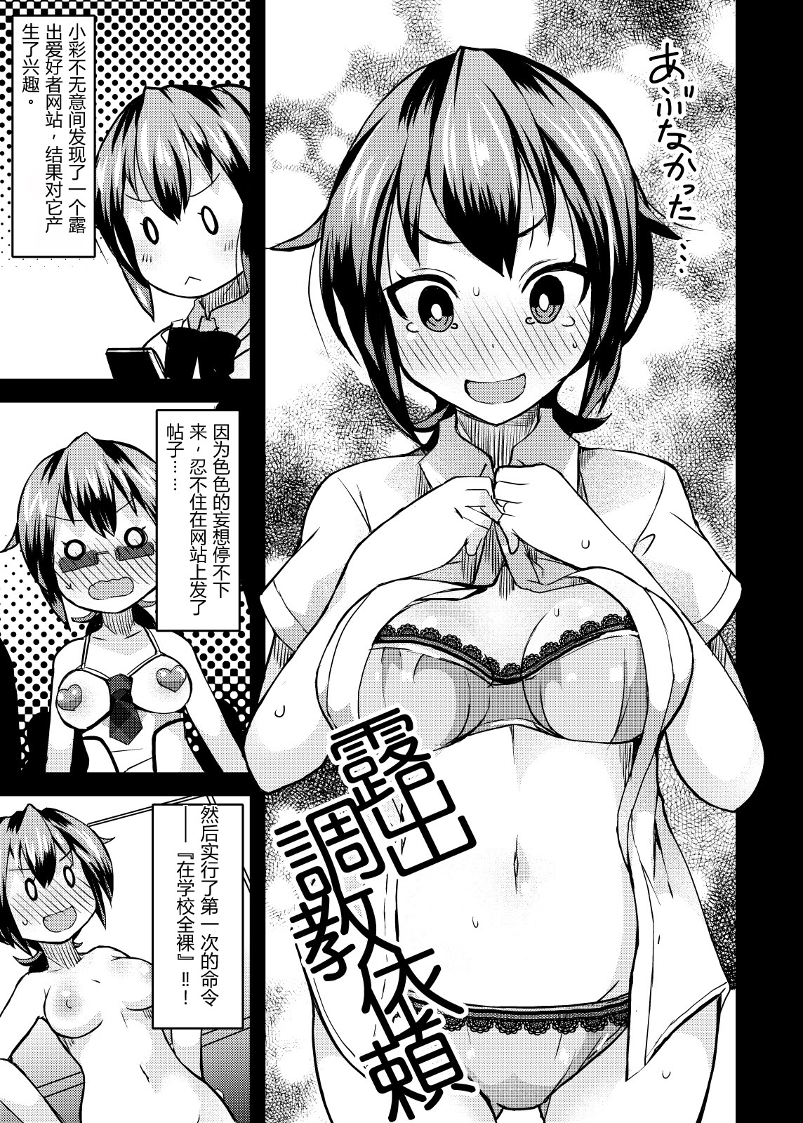 [日本漫画] [リリスラウダ研究所 (リリスラウダ)] 露出調教依頼2 单本,调教,巨乳大奶,露出,女学生制服#[25P]-3