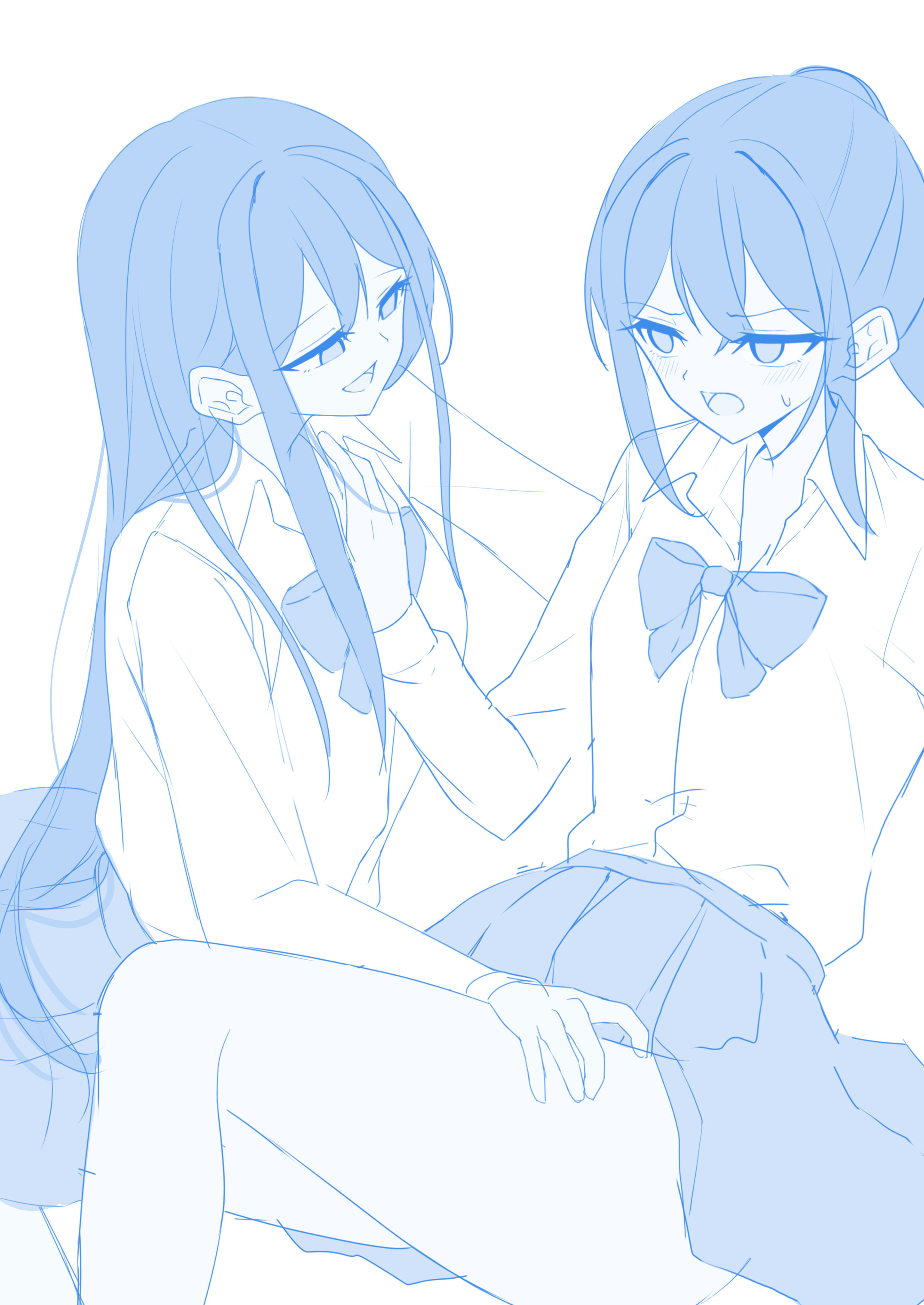 [日本漫画] [慈堂莉桜奈] シスターコネクタ [日本語] [DL] 单本,女同百合,黑丝丝袜,女学生制服,足交,丝袜#[38P]-4