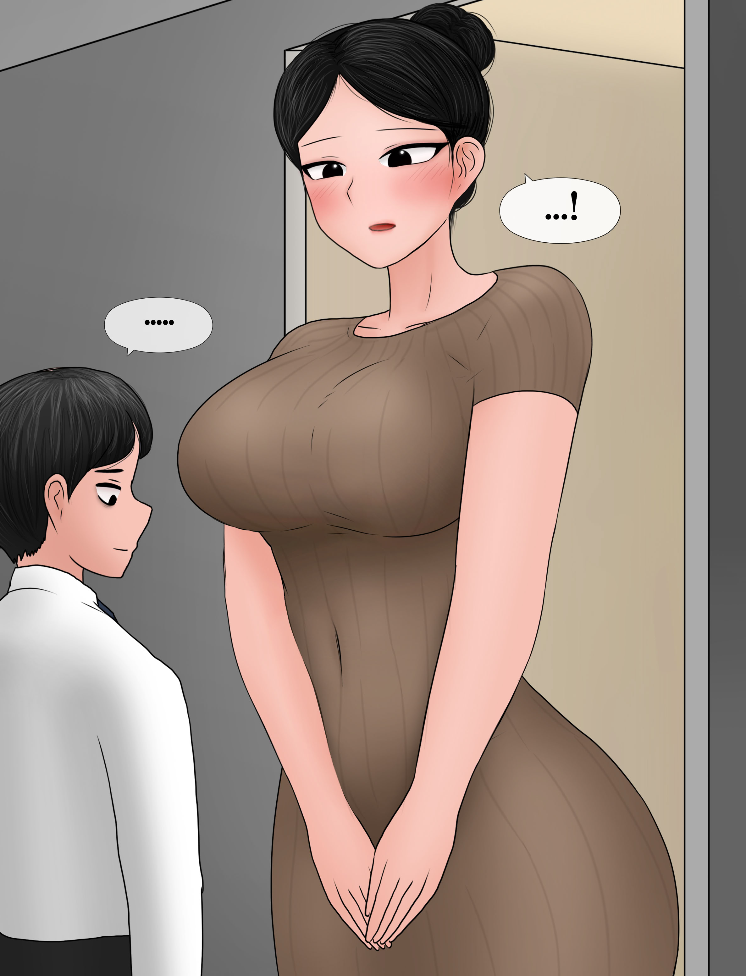 [韩国漫画] [Philia] 我成了低学历高个老婆的专属奴隶 펨돔아내 剧情,熟女人妻,巨乳大奶#[99P]-32