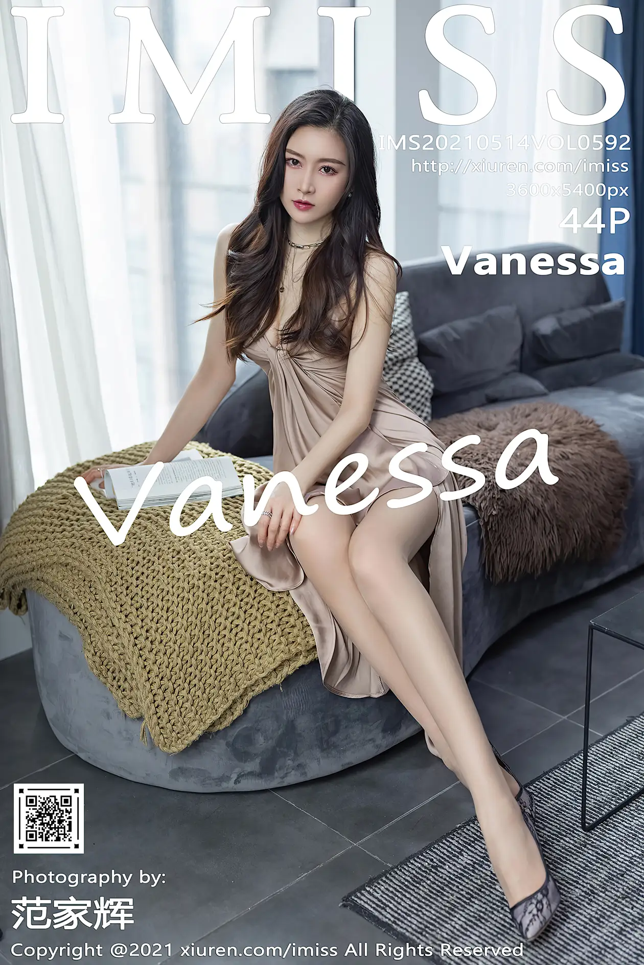 [爱蜜社] 2021.05.14 VOL.592 Vanessa#[45P]-1