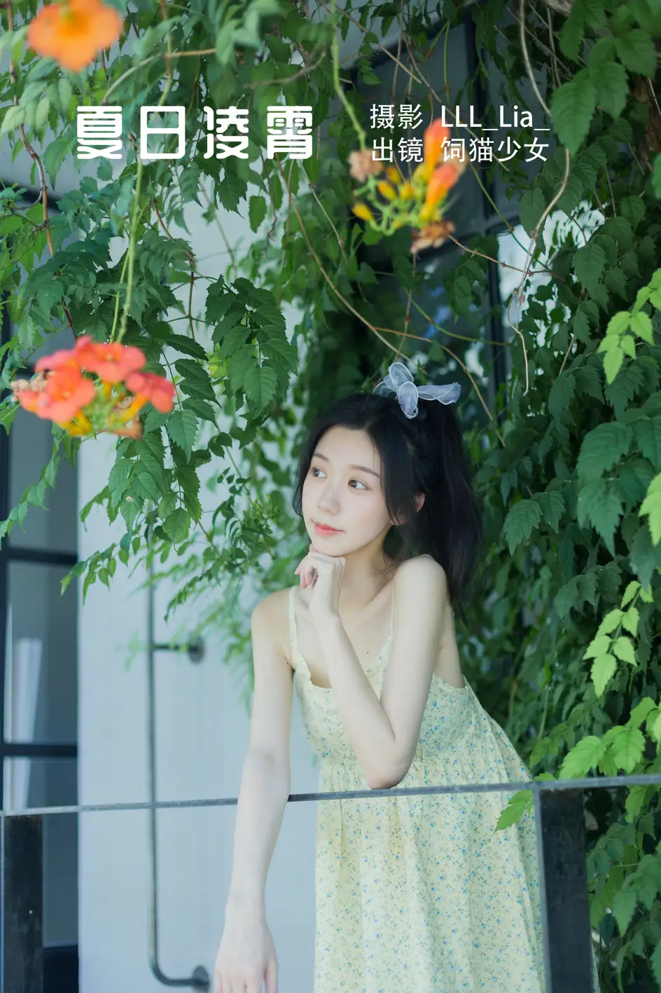 [艺图语] 2022.08.18 Vol.1732 – 夏日凌霄 饲猫少女 饲猫少女-