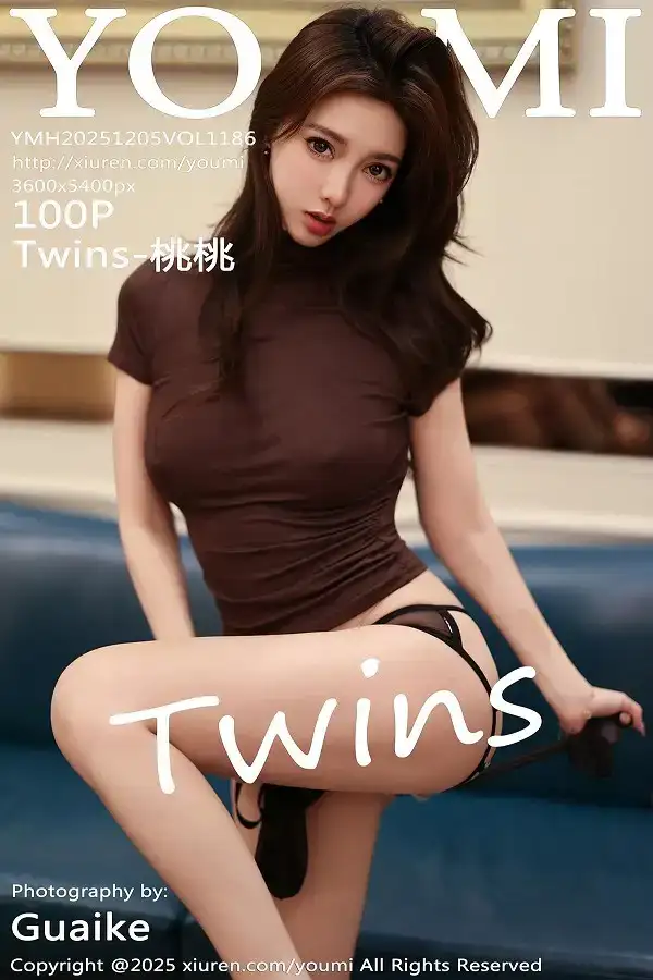 [秀人网] 2025.12.05 VOL.1185 Twins- 桃桃