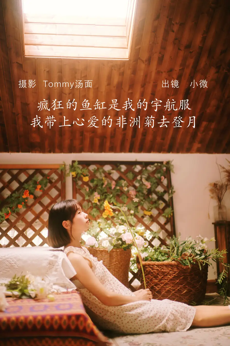 [艺图语] 2022.08.06 Vol.1636 – 疯狂的鱼缸是我的宇航服，我带上心爱的非洲菊去登月 小微