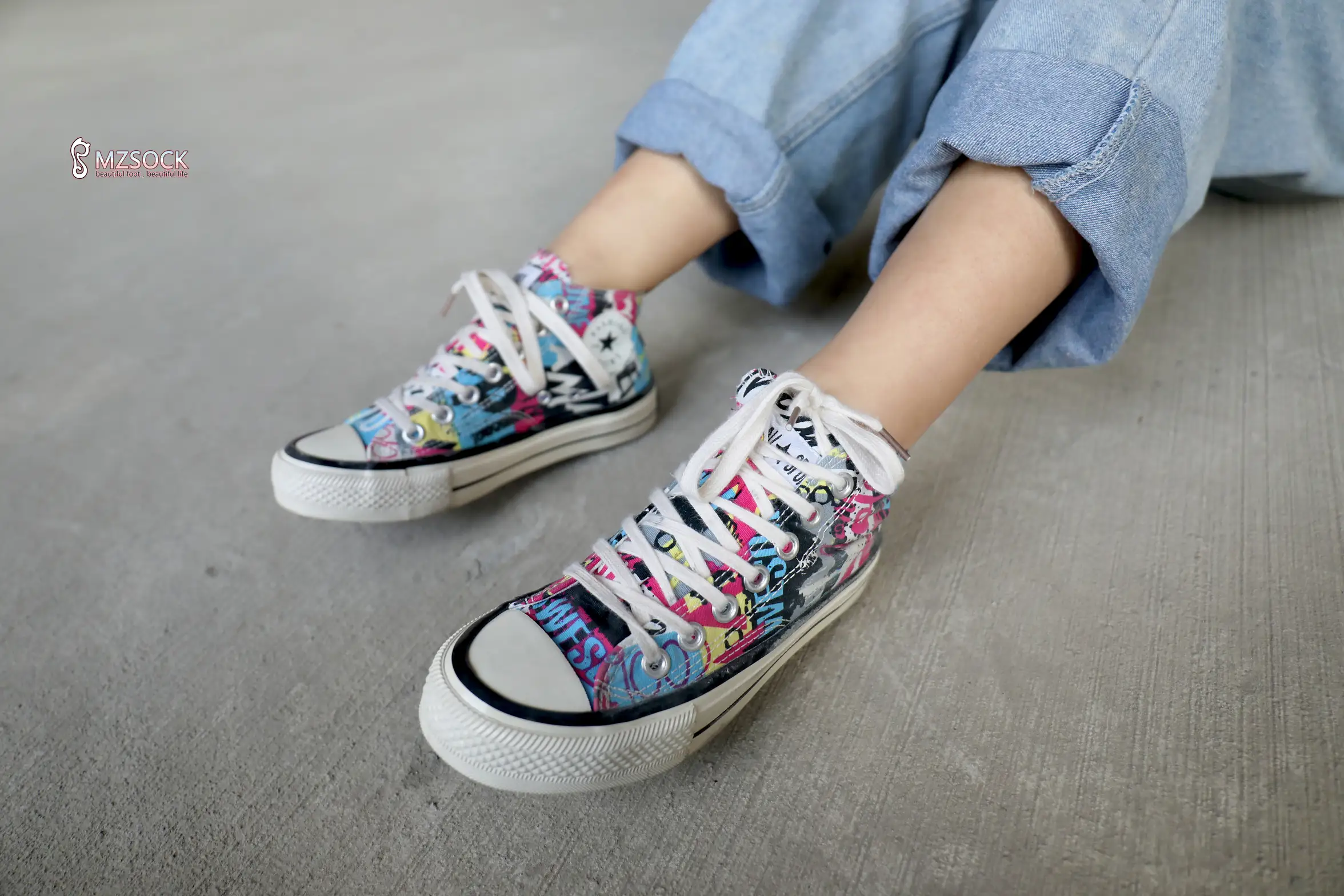 [Mzsock] Love beautiful feet NO.206 ella#[74P]-2