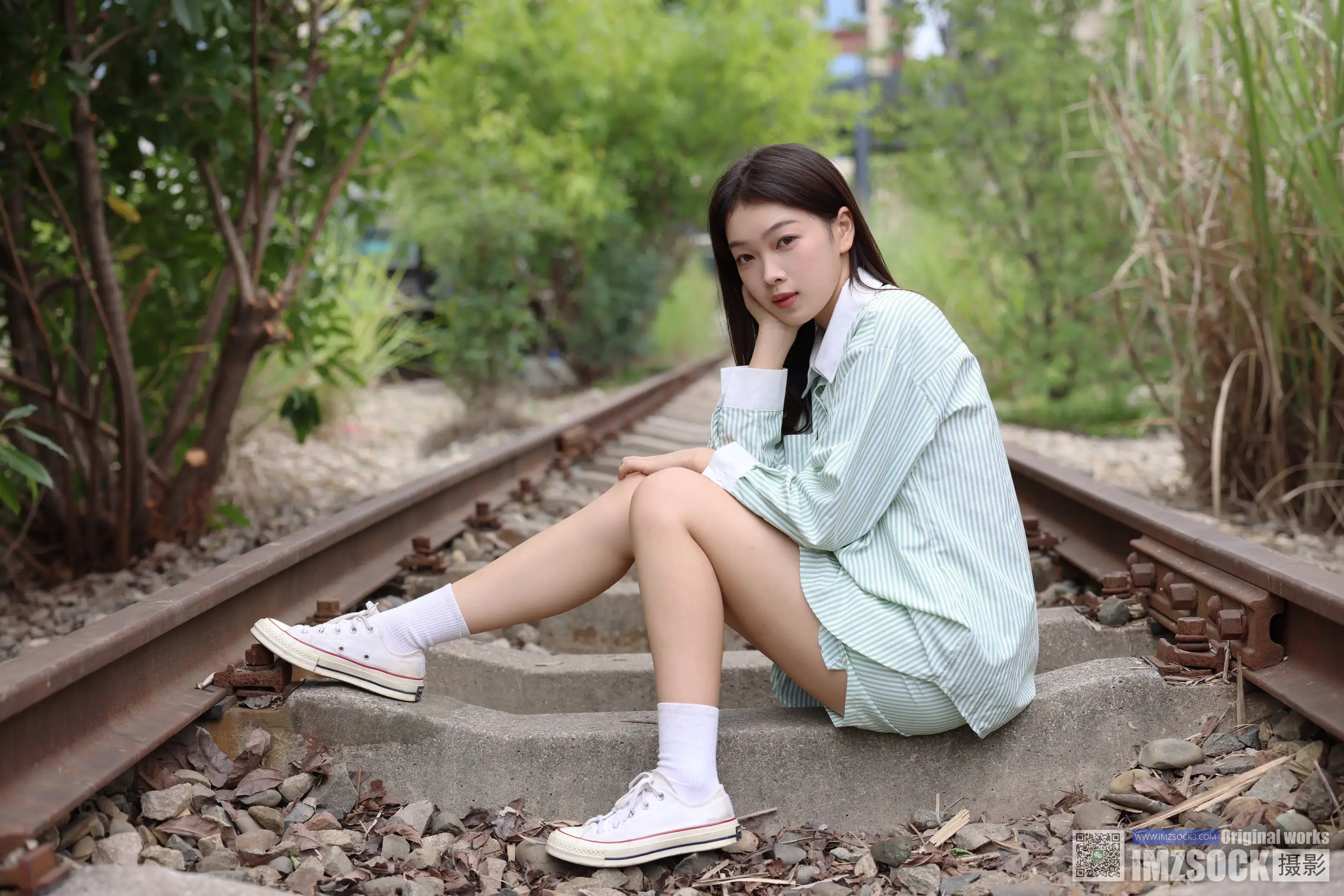 [Mzsock] Love Beauty Foot NO.243 coriander#[74P]-10