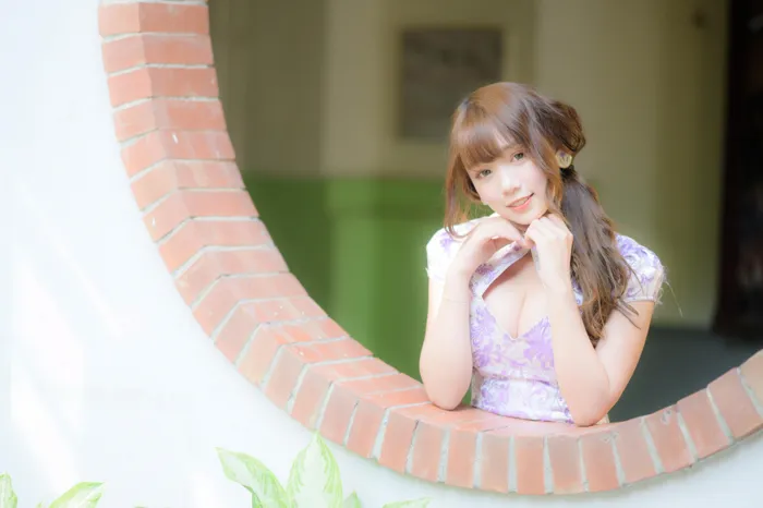 [爱美足] NO.040 Listening 旗袍絲襪高跟美腿外拍 街拍#[87P]-22