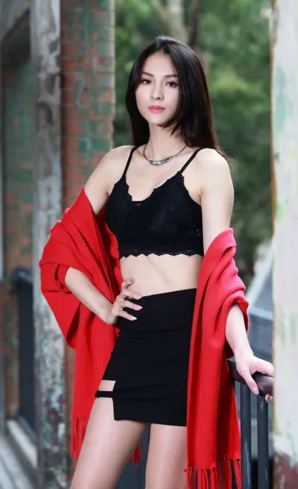[爱美足] NO.066  萝拉 露肚短裙 高跟美腿旅拍 街拍#[58P]-6