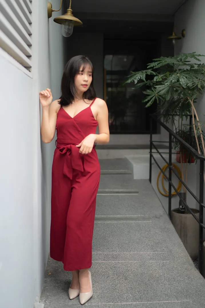 [爱美足] NO.217 YoYo 气质连衣长裤高跟 街拍#[105P]-20