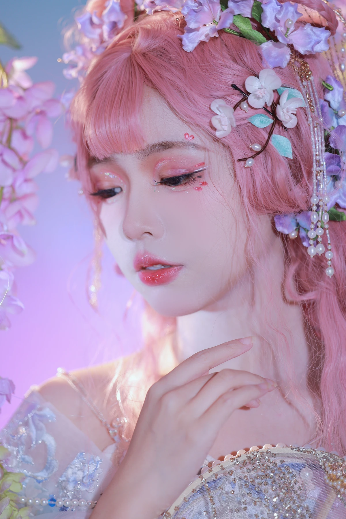 [YITUYU] 2023.01.07 Vol.2857 – Flower Moon Night Butterfly Dream Cat in arms ovo#[22P]-9