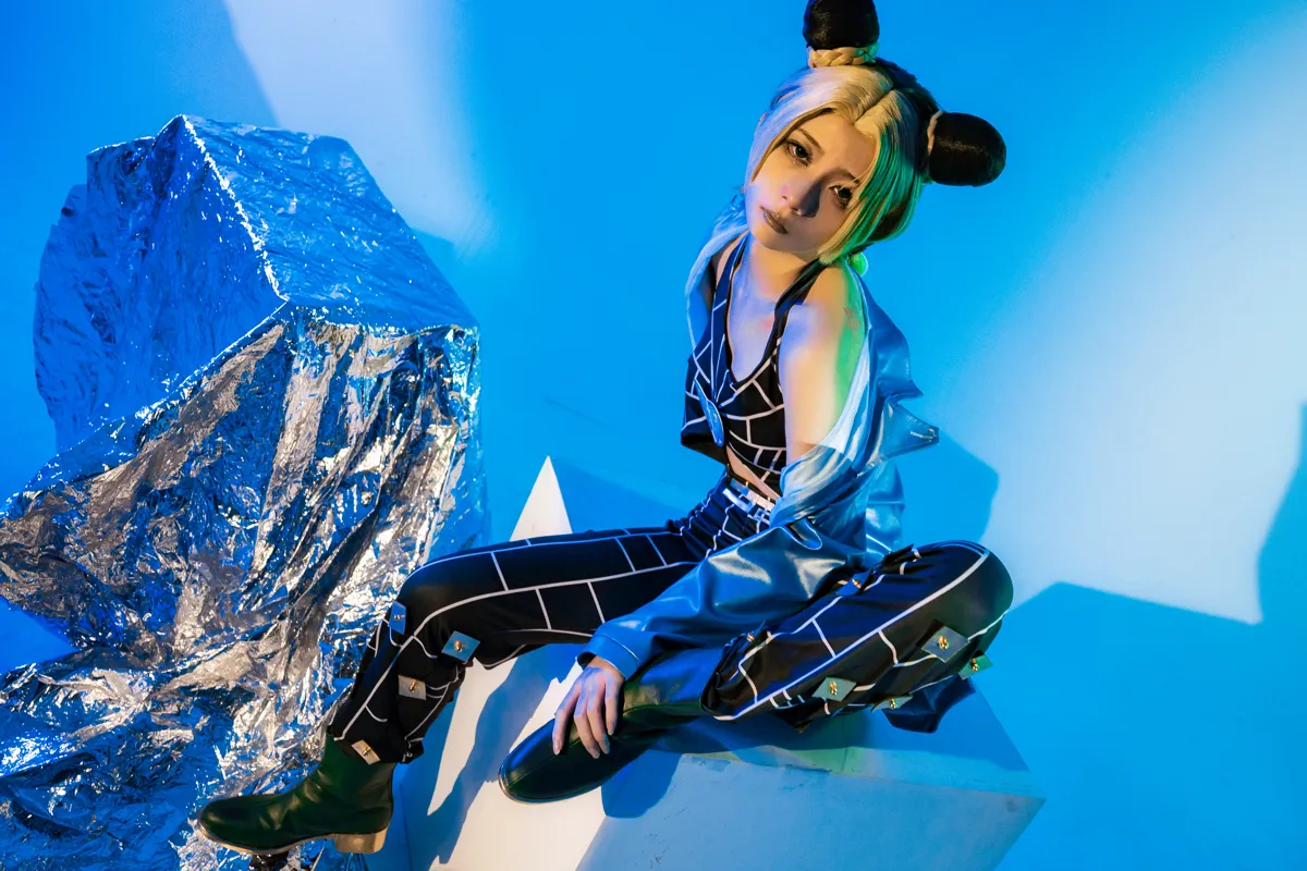 [艺图语] 2022.12.15 Vol.2688 – JOJO的奇妙冒险COS 清青琴玖#[27P]-15