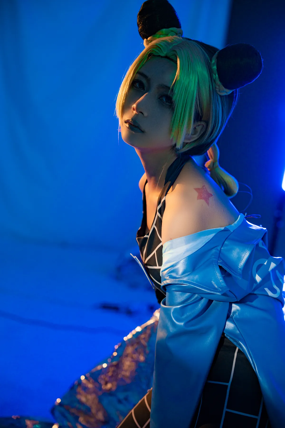 [艺图语] 2022.12.15 Vol.2688 – JOJO的奇妙冒险COS 清青琴玖#[27P]-23
