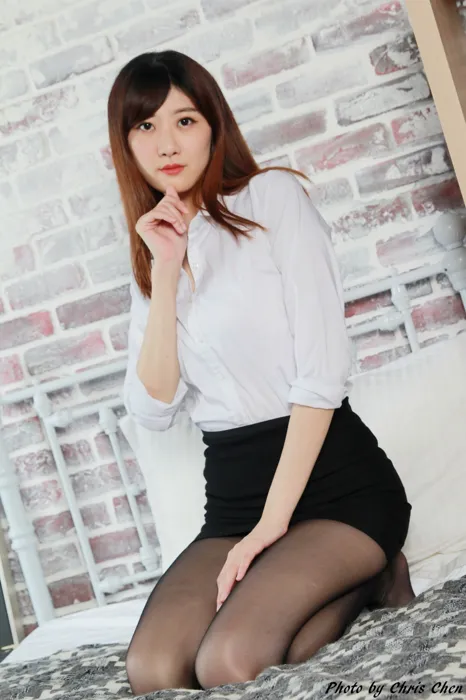 [爱美足] NO.082  Queena林茉晶 OL高跟美腿棚拍 街拍#[34P]-29