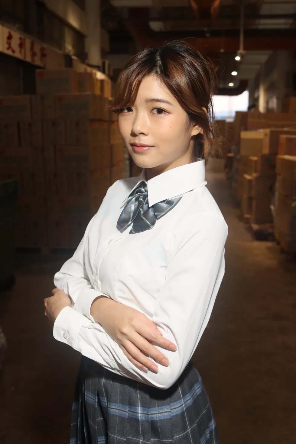 [Mzsock] NO.144 Kandi student uniform beautiful legs street photography#[105P]-6