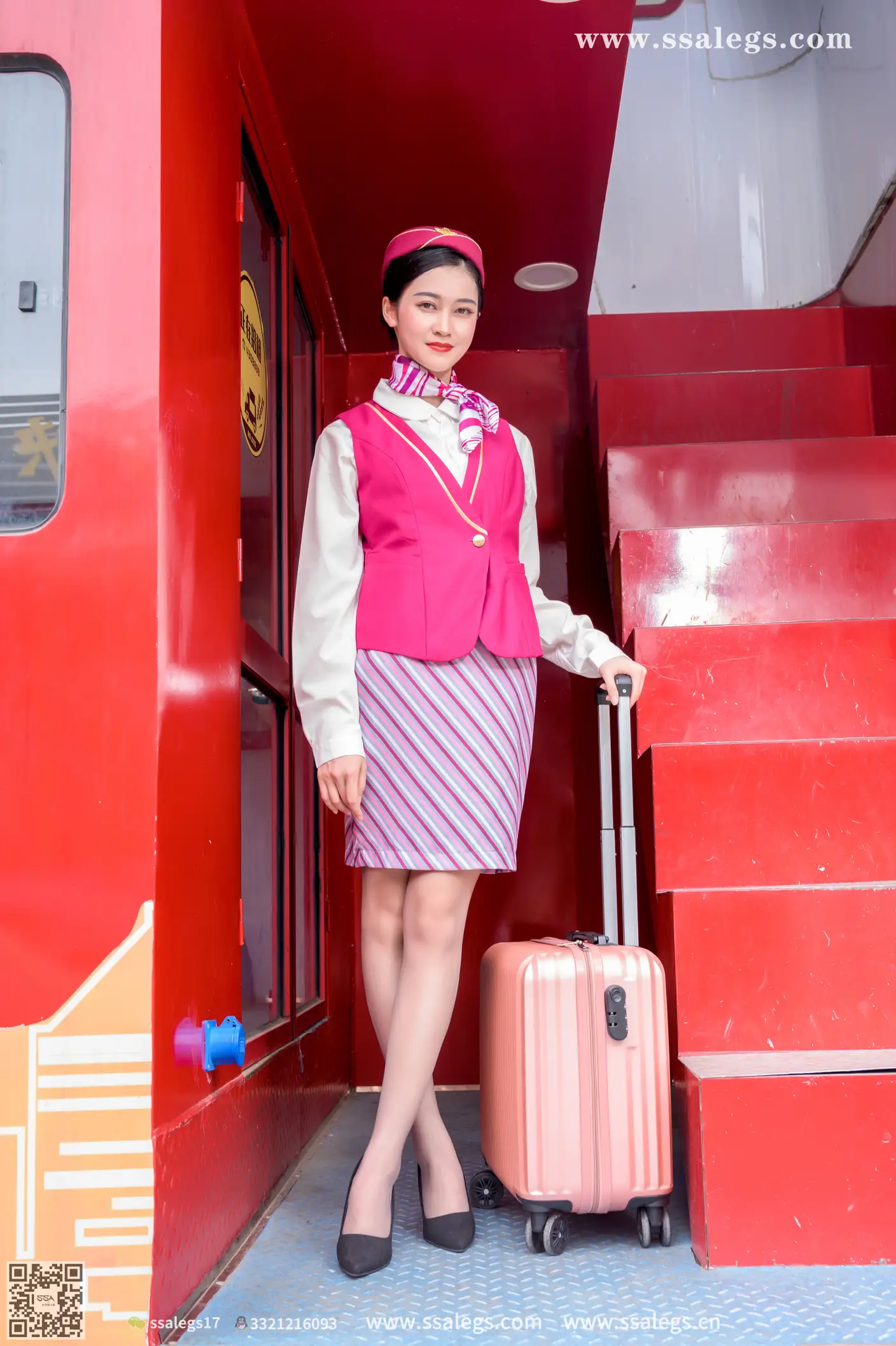 [爱美足] NO.435 漫漫 她的空姐梦(上) 丝社#[127P]-32
