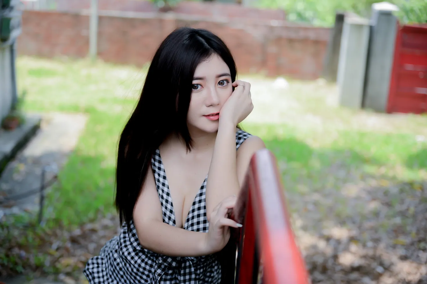 [爱美足] NO.214 乐乐 休闲布鞋美腿 街拍#[95P]-4
