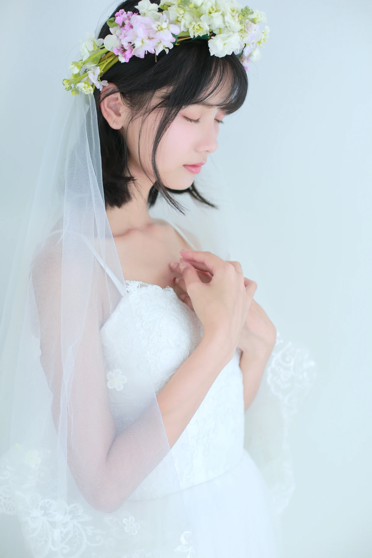 [艺图语] 2023.01.10 Vol.2880 – 花的嫁纱 猫梓子#[22P]-22