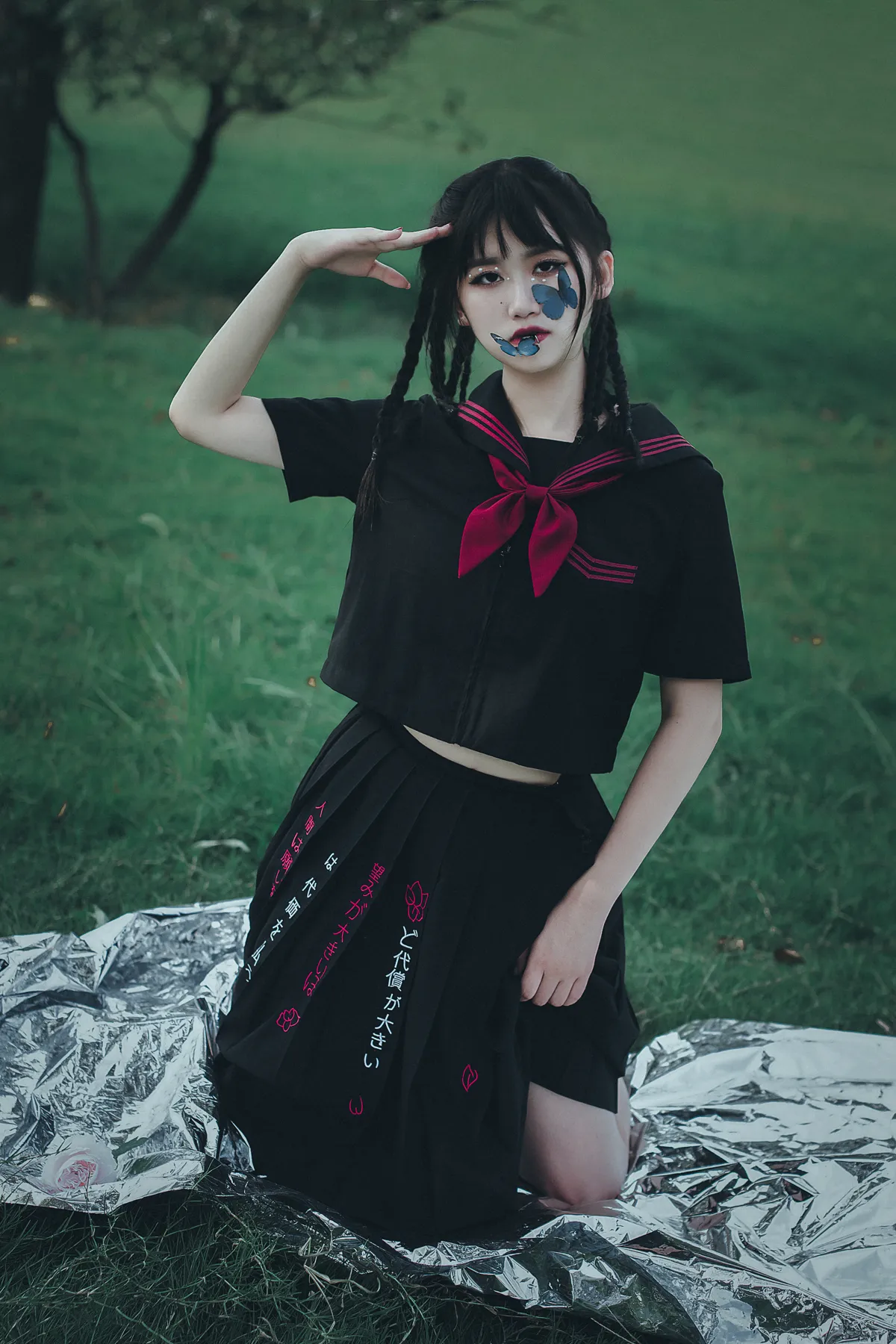 [艺图语] 2022.12.14 Vol.2673 – 暗黑少女 彤彤#[23P]-5