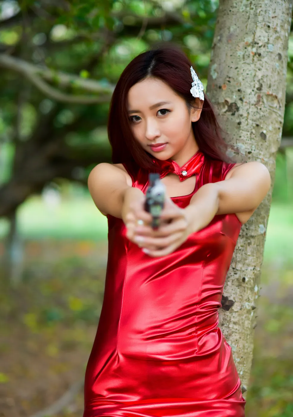 [爱美足] NO.172 名婷 高衩长裙高跟丝袜美腿 街拍#[103P]-10