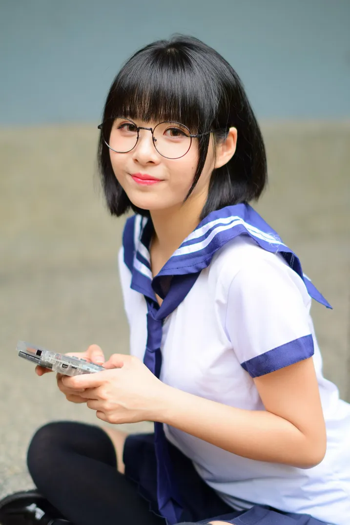 [爱美足] NO.171 海琳 学生制服 街拍#[73P]-2