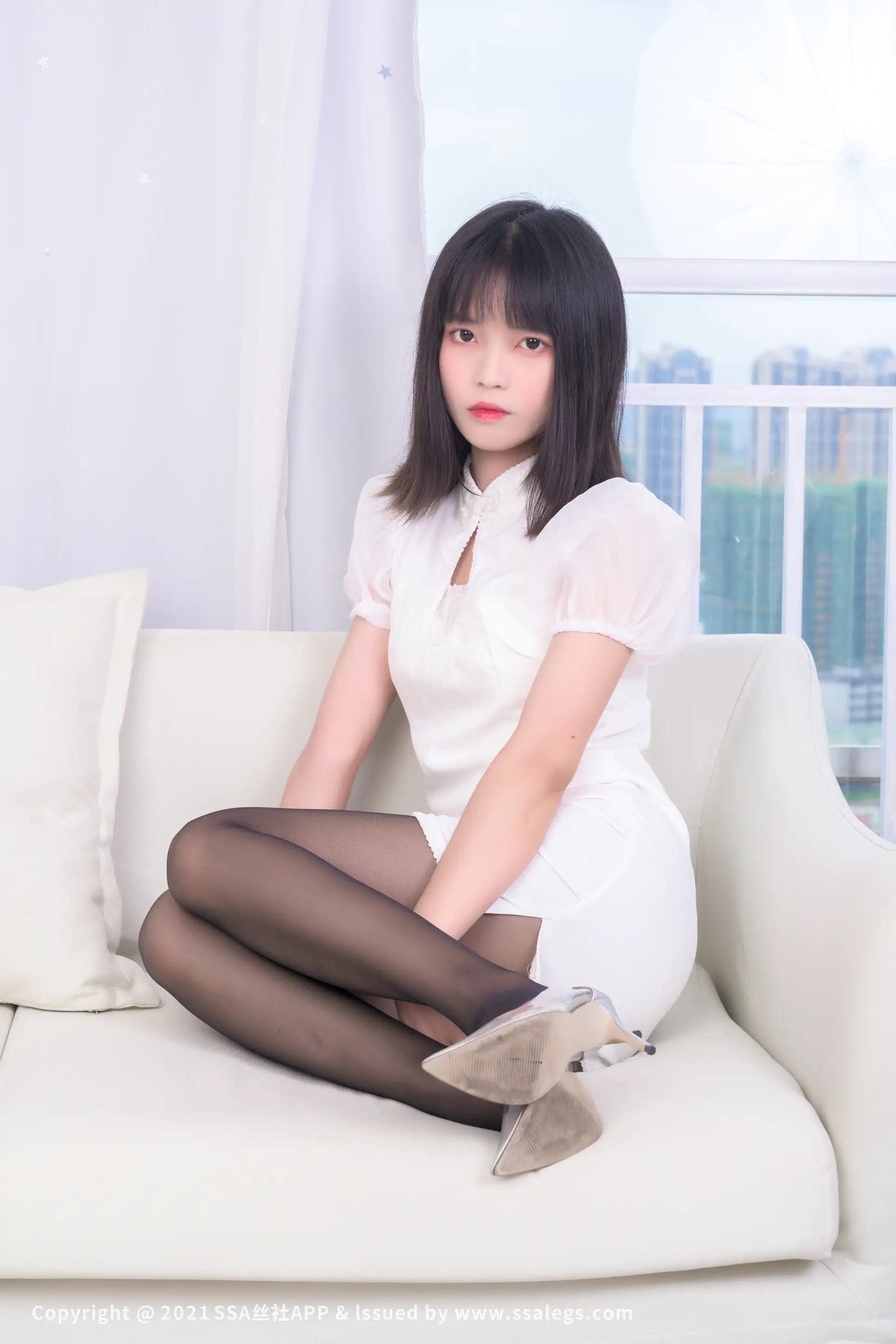 [爱美足] NO.664 腿模丹丹的黑丝袜美足(上) 丝社#[118P]-29