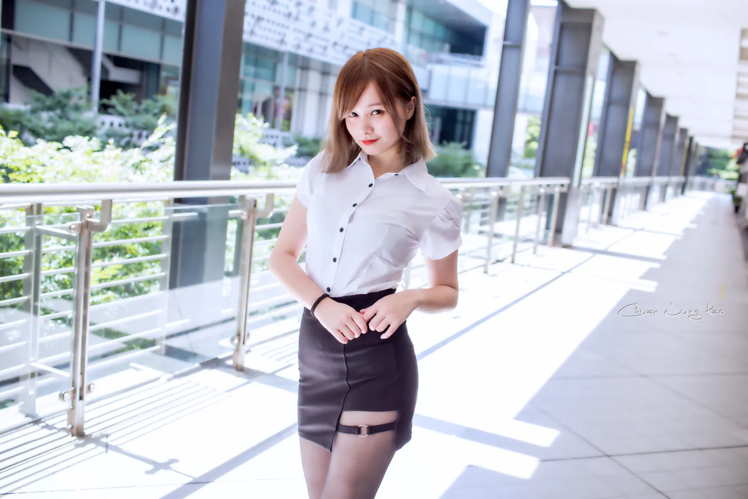 [爱美足] NO.167 乐儿 OL黑丝高跟美腿 街拍#[39P]-11