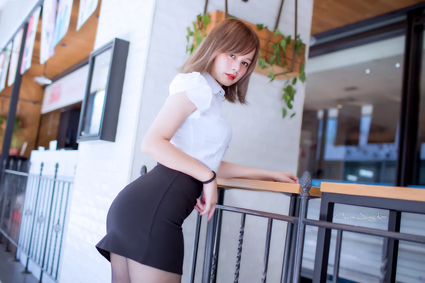 [爱美足] NO.167 乐儿 OL黑丝高跟美腿 街拍#[39P]-13
