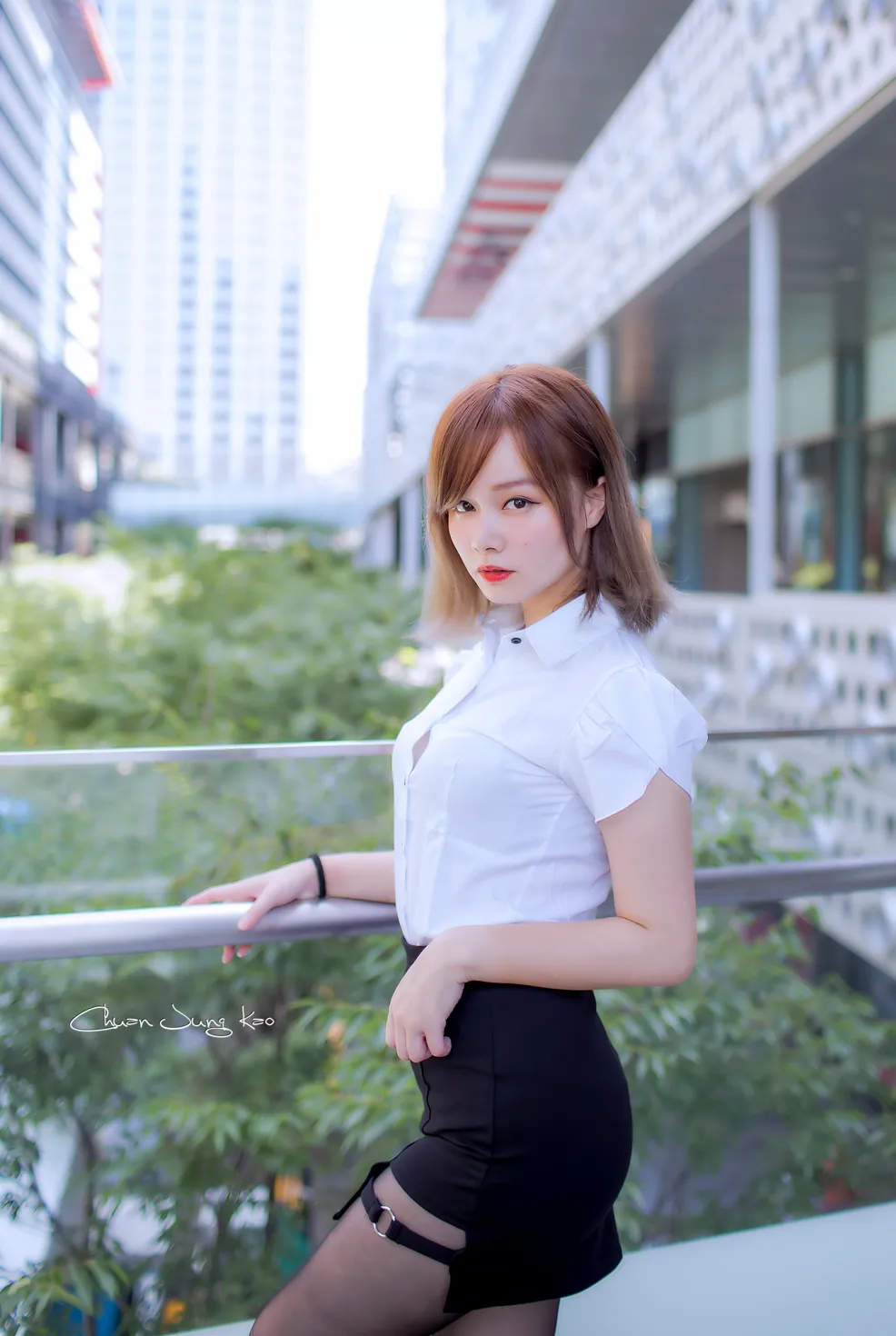 [爱美足] NO.167 乐儿 OL黑丝高跟美腿 街拍#[39P]-18