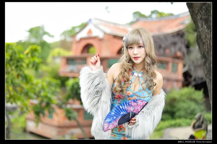 [Mzsock] NO.069 Xue Kaiyun, Lin Antai’s ancient house, high heels and beautiful legs, outdoor shot street photography#[76P]-9